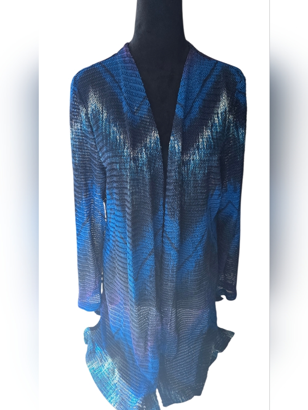 Chicos Travelers Lightweight Cardigan Large